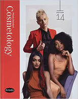 MiLady Cosmetology textbook