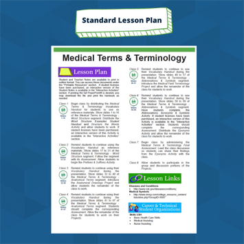 Standard Lesson Plan